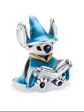NWOT Disney Stitch Graduation Charm Sterling Silver 925